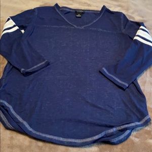 3/4 sleeve tee shirt